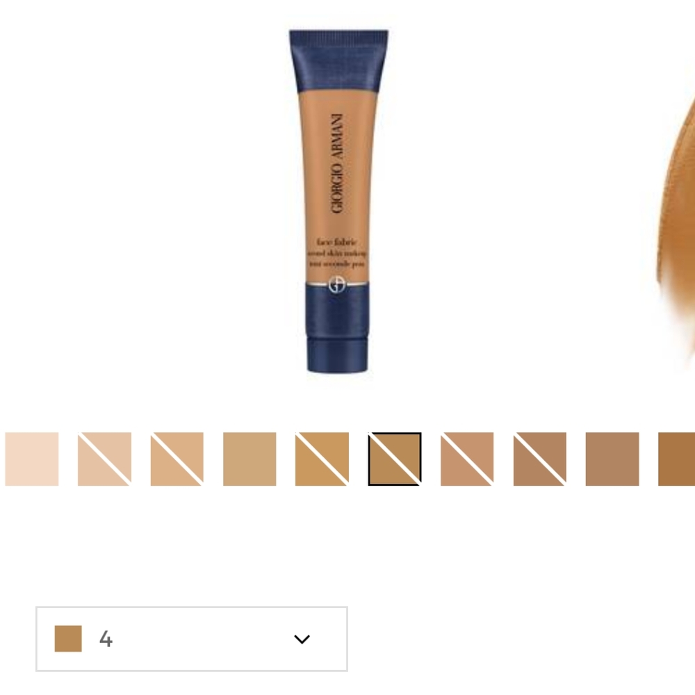 Armani face fabric foundation